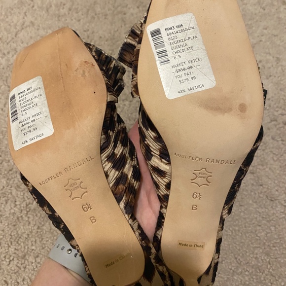 Loeffler Randall Cheetah Sandals - Picture 7 of 8